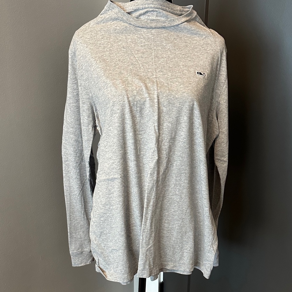 Vineyard Vines Men’s Heather Long SleeveGray Tee